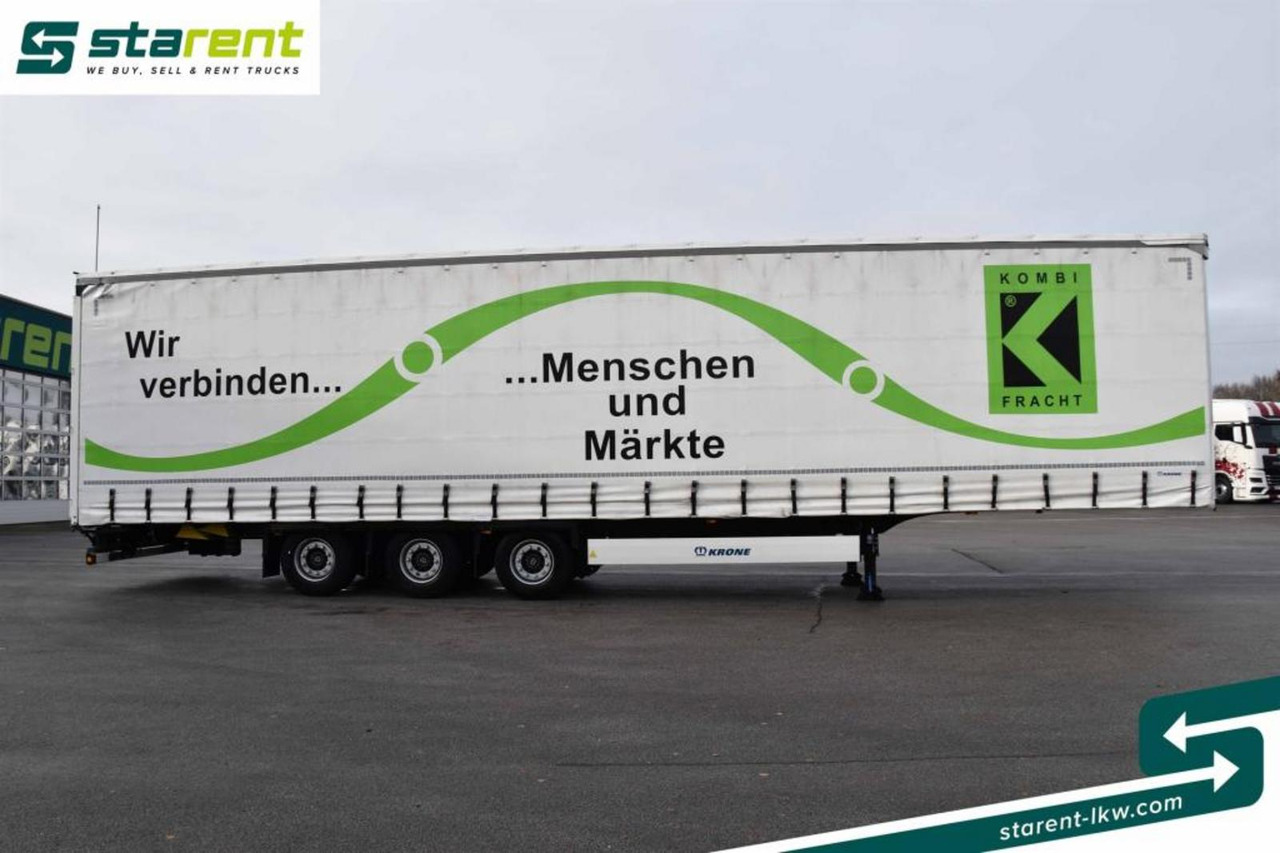 Krone Megatrailer Hubdach Lift-A Palettenanschlagleisten - Curtainsider semi-trailer: picture 4 Krone Megatrailer Hubdach Lift-A Palettenanschlagleisten - Curtainsider semi-trailer: picture 4