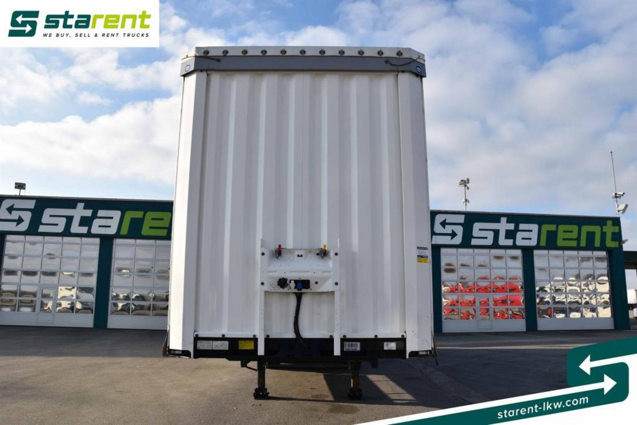 Krone Megatrailer Hubdach Liftachse Palettenanschlagl. - Curtainsider semi-trailer: picture 2 Krone Megatrailer Hubdach Liftachse Palettenanschlagl. - Curtainsider semi-trailer: picture 2