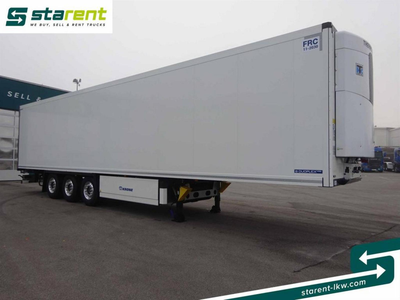 Krone Thermo King SLXi300 Alu Doppel Blumenbereit Lift-A - Refrigerator semi-trailer: picture 3 Krone Thermo King SLXi300 Alu Doppel Blumenbereit Lift-A - Refrigerator semi-trailer: picture 3