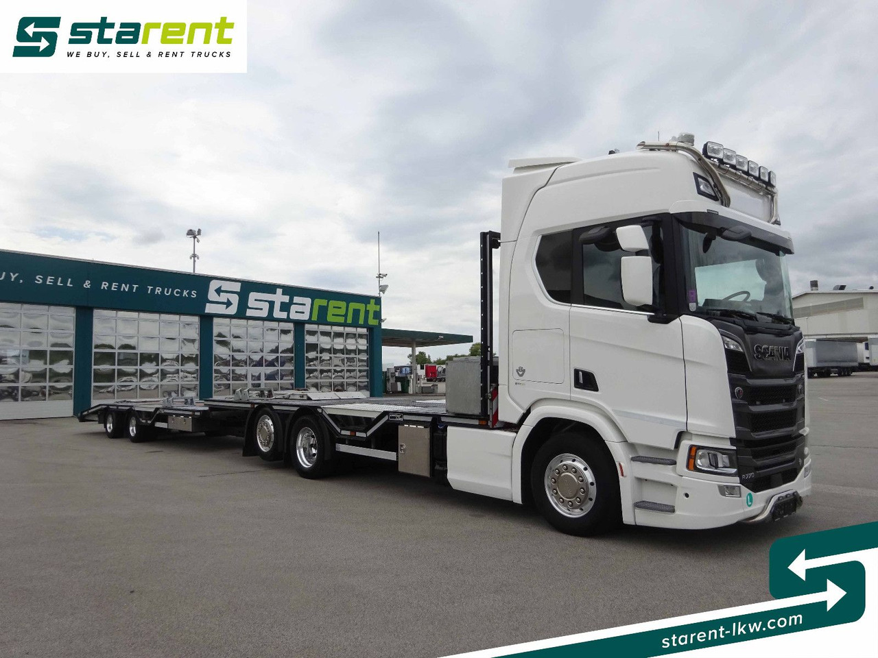 Scania R770 V8 Fahrzeugtransporter + Ziegler Anhänger - Cab chassis truck: picture 3 Scania R770 V8 Fahrzeugtransporter + Ziegler Anhänger - Cab chassis truck: picture 3