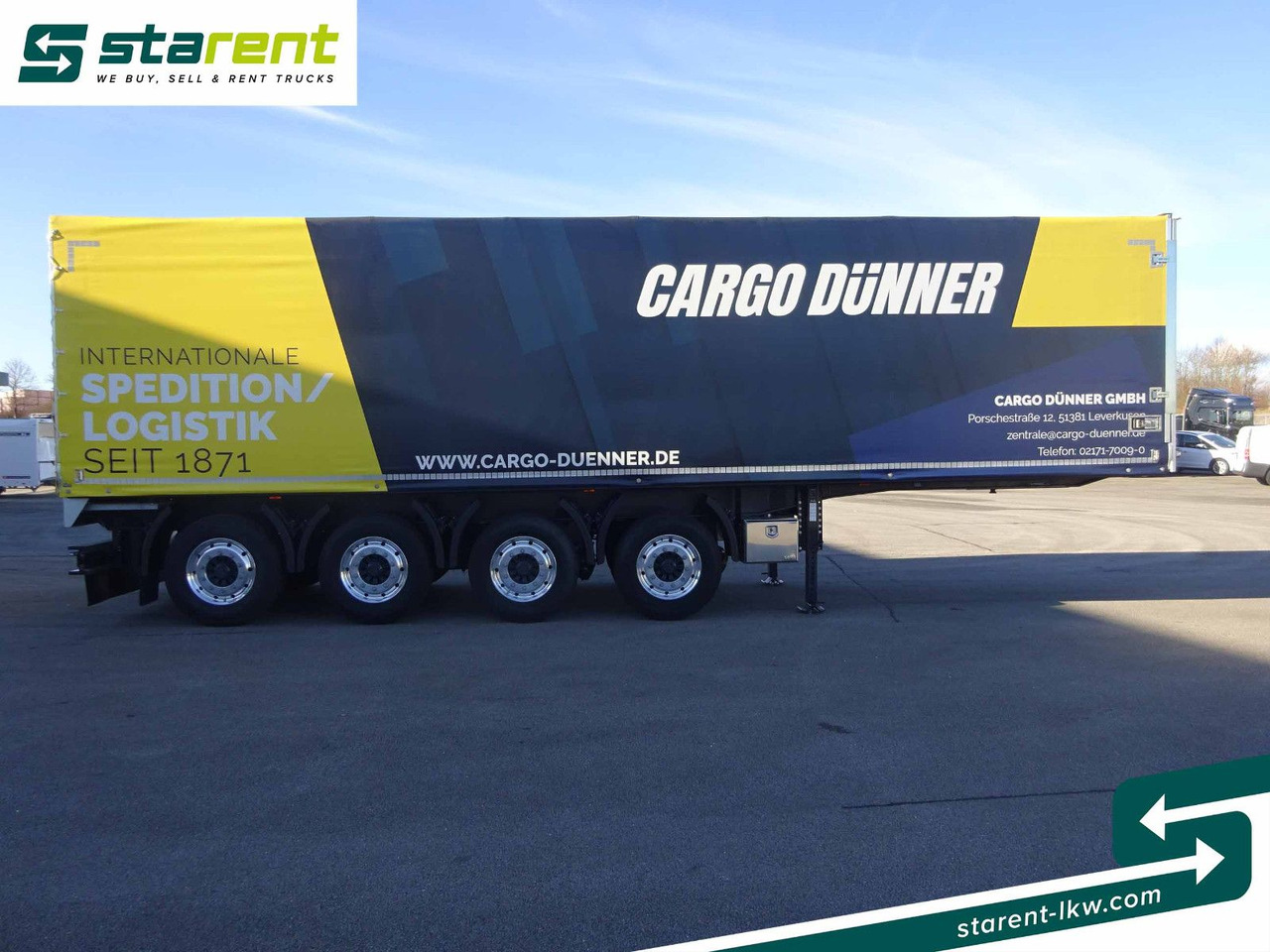 Schmidt Tautliner Coil-Mulde 6.5 Meter, Quick-Slider - Curtainsider semi-trailer: picture 4 Schmidt Tautliner Coil-Mulde 6.5 Meter, Quick-Slider - Curtainsider semi-trailer: picture 4