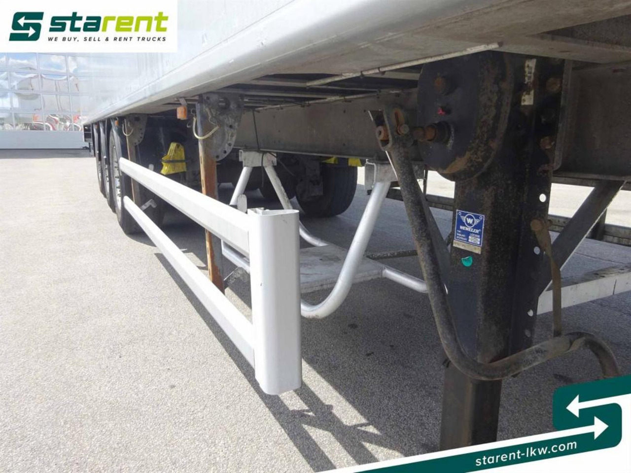 Walking floor semi-trailer Stas Schubbodenauflieger, 92 m³, Funkfernbedienung: picture 19