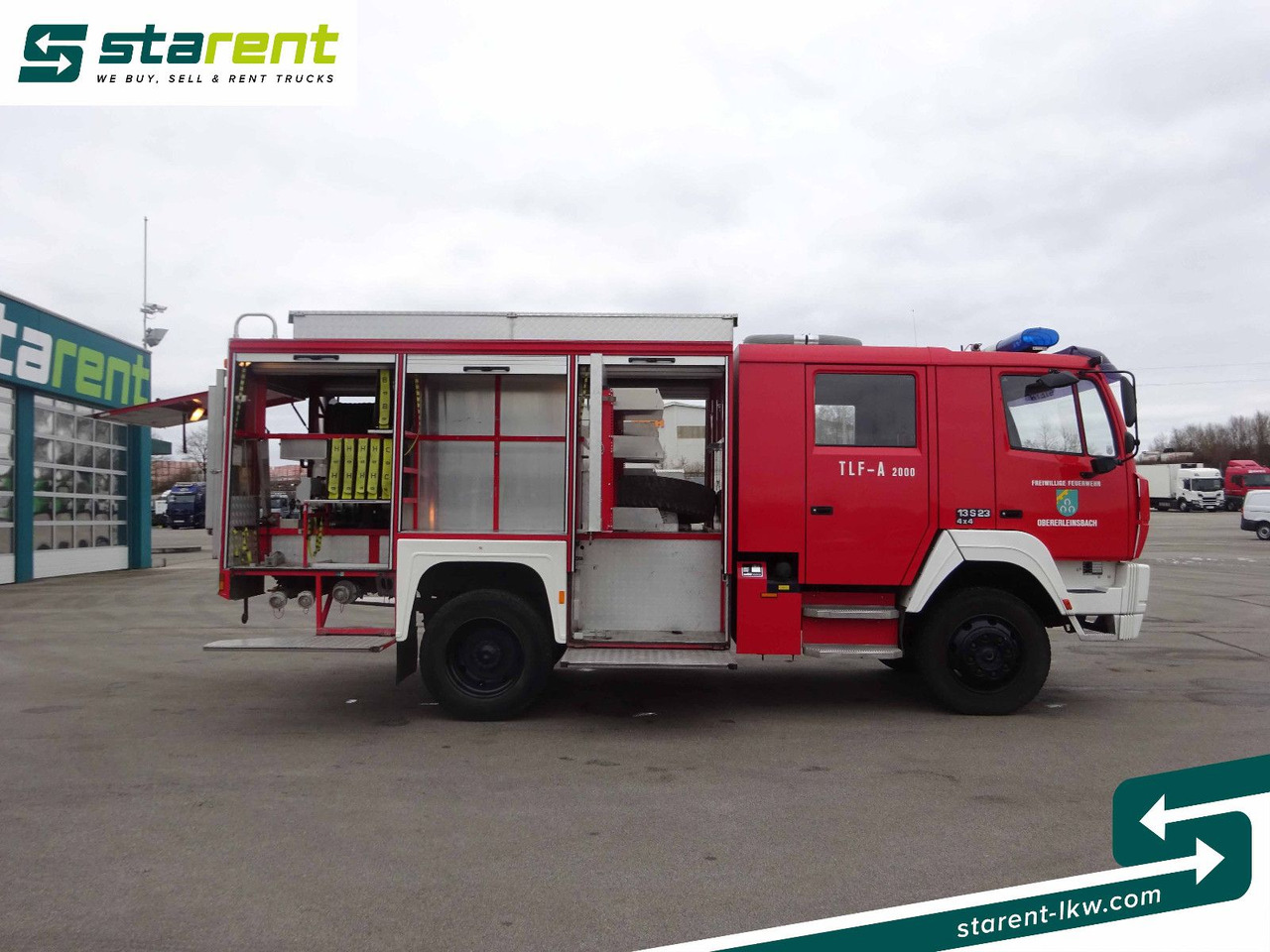 Steyr 13S23 4x4 Feuerwehrauto, 2.000 Liter Wassertank - Truck: picture 3 Steyr 13S23 4x4 Feuerwehrauto, 2.000 Liter Wassertank - Truck: picture 3