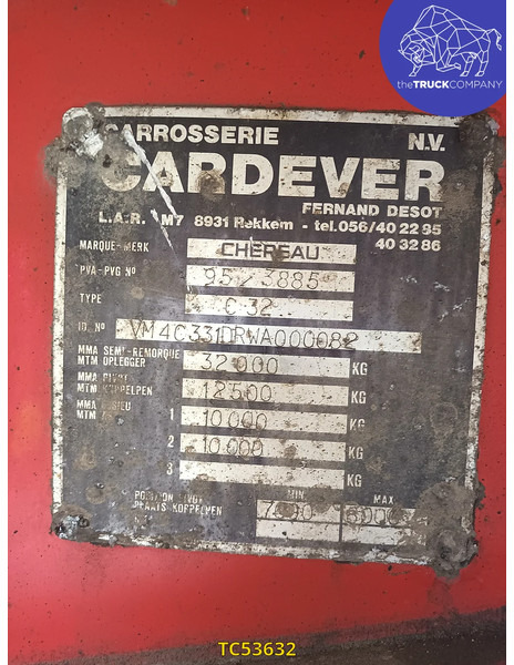 Chereau - Closed box semi-trailer: picture 2 Chereau - Closed box semi-trailer: picture 2