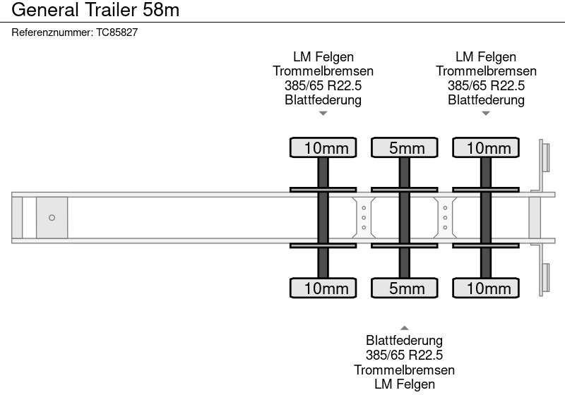 General Trailer 58m - Tipper semi-trailer: picture 5 General Trailer 58m - Tipper semi-trailer: picture 5