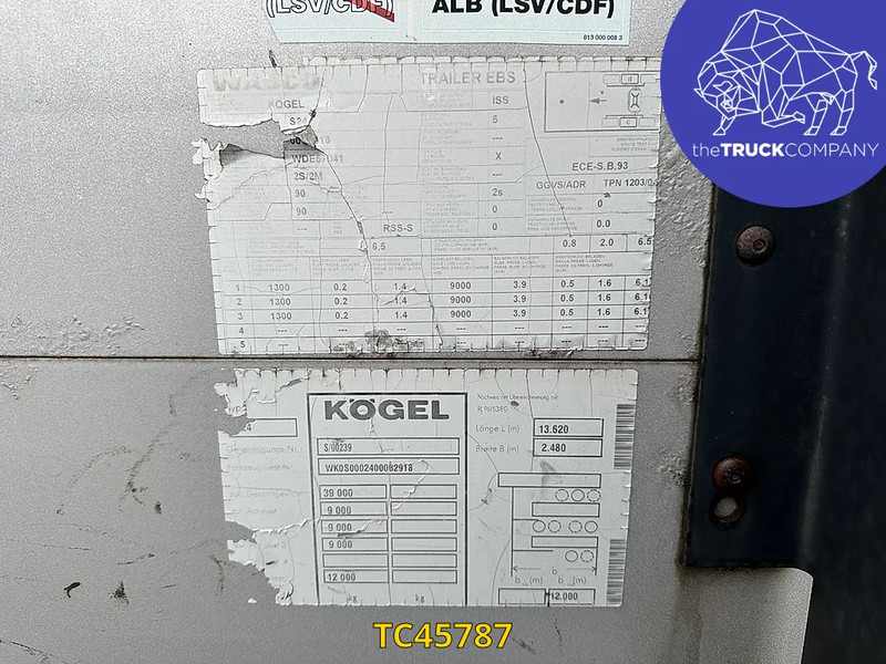 Dropside/ Flatbed semi-trailer Kögel: picture 7