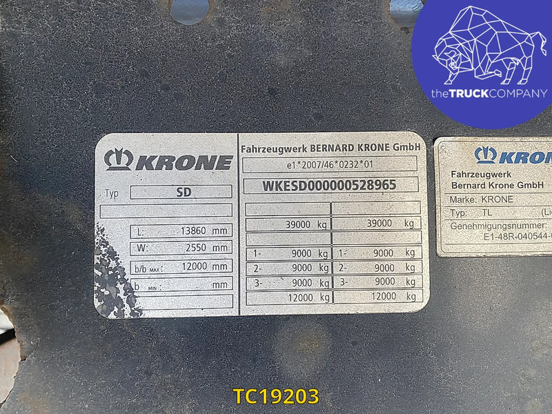 Krone Textile - Closed box semi-trailer: picture 2 Krone Textile - Closed box semi-trailer: picture 2