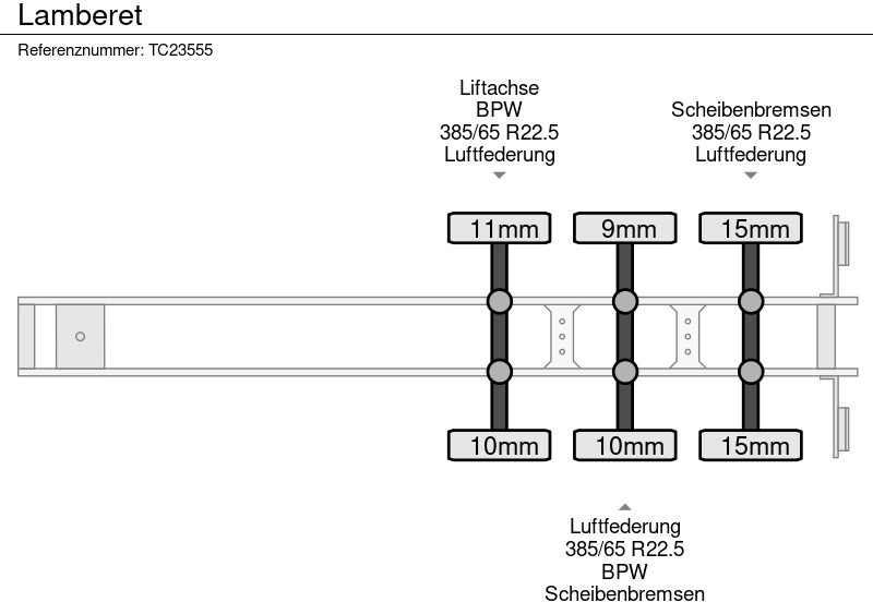 Refrigerator semi-trailer LAMBERET: picture 17