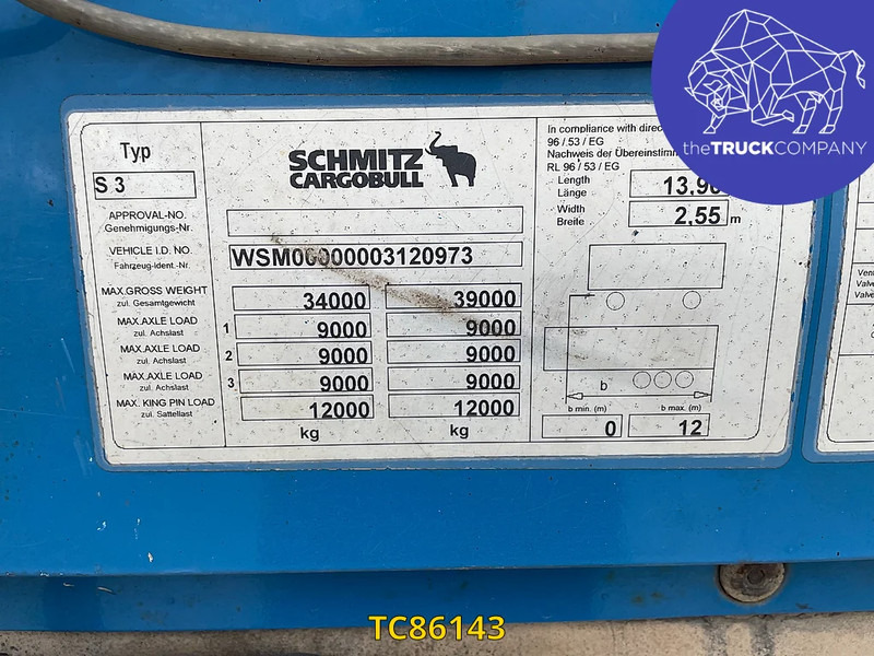 Curtainsider semi-trailer Schmitz Cargobull scs 27 srem: picture 19 Curtainsider semi-trailer Schmitz Cargobull scs 27 srem: picture 19