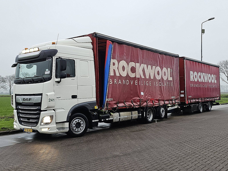 DAF XF 450 FAN 6X2 STEERAXLE - Curtainsider truck: picture 2 DAF XF 450 FAN 6X2 STEERAXLE - Curtainsider truck: picture 2