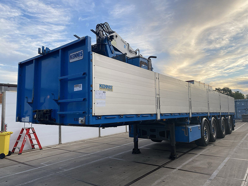 Kennis TTD.454.C-B - Dropside/ Flatbed semi-trailer: picture 1 Kennis TTD.454.C-B - Dropside/ Flatbed semi-trailer: picture 1