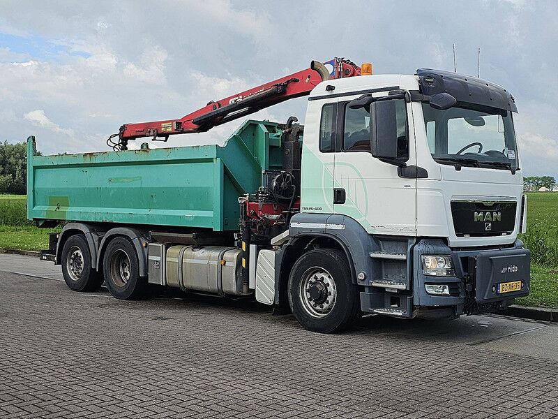 MAN 26.400 TGS 6X4H-4 EEV HMF CRANE - Hook lift truck, Crane truck: picture 5 MAN 26.400 TGS 6X4H-4 EEV HMF CRANE - Hook lift truck, Crane truck: picture 5