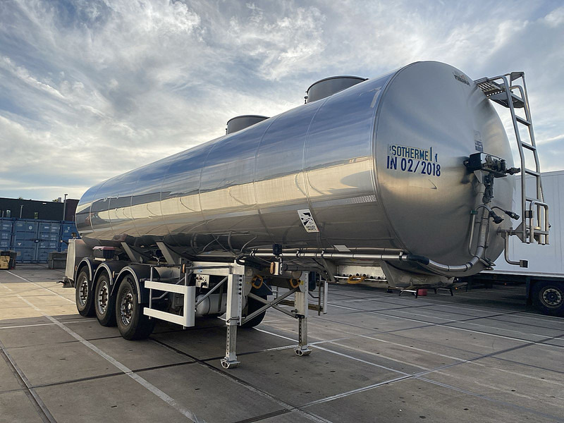 Magyar S38DD3 FOODSTUFF MILK - Tank semi-trailer: picture 3 Magyar S38DD3 FOODSTUFF MILK - Tank semi-trailer: picture 3