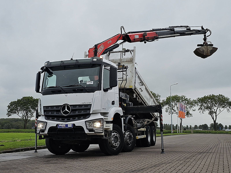 Mercedes-Benz AROCS 3243 FASSI F175A023 - Tipper, Crane truck: picture 1 Mercedes-Benz AROCS 3243 FASSI F175A023 - Tipper, Crane truck: picture 1