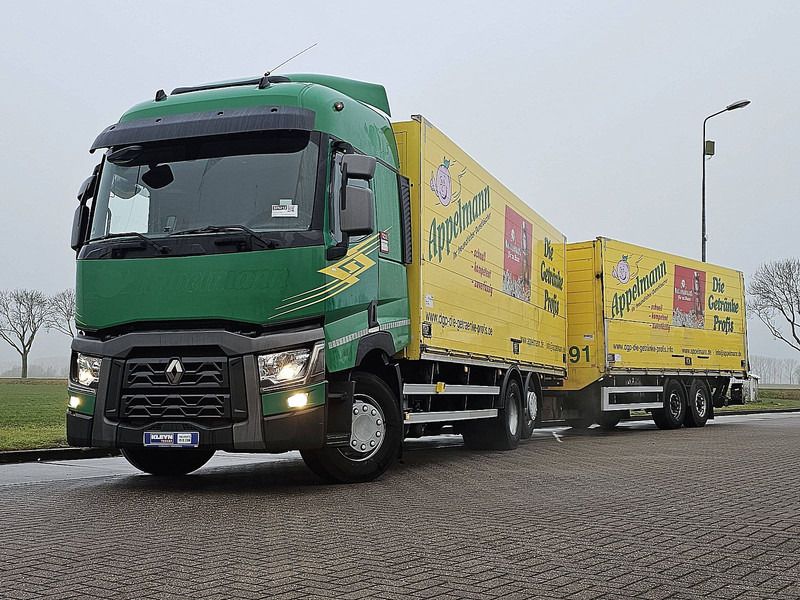 Renault T 460 6X2 STEER COMBI - Box truck: picture 1 Renault T 460 6X2 STEER COMBI - Box truck: picture 1