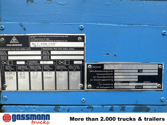 2-Achs Pritschenanhänger - Dropside/ Flatbed trailer: picture 3 2-Achs Pritschenanhänger - Dropside/ Flatbed trailer: picture 3