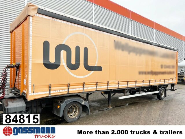 Ackermann PS-F 5.3/10.1 E SPS, Edscha-Verdeck, LBW - Dropside/ Flatbed semi-trailer: picture 1 Ackermann PS-F 5.3/10.1 E SPS, Edscha-Verdeck, LBW - Dropside/ Flatbed semi-trailer: picture 1