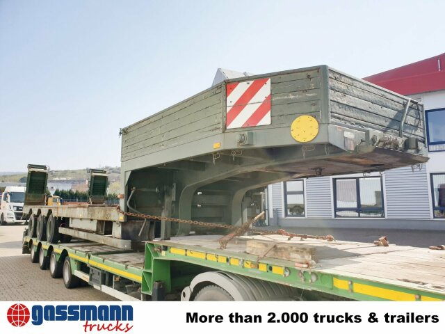 Low loader semi-trailer for transportation of heavy machinery BLUMHARDT P 528/803-01, 3-Achs Satteltieflader,: picture 11