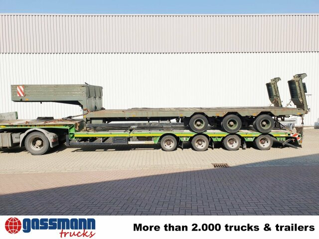 Low loader semi-trailer for transportation of heavy machinery BLUMHARDT P 528/803-01, 3-Achs Satteltieflader,: picture 8