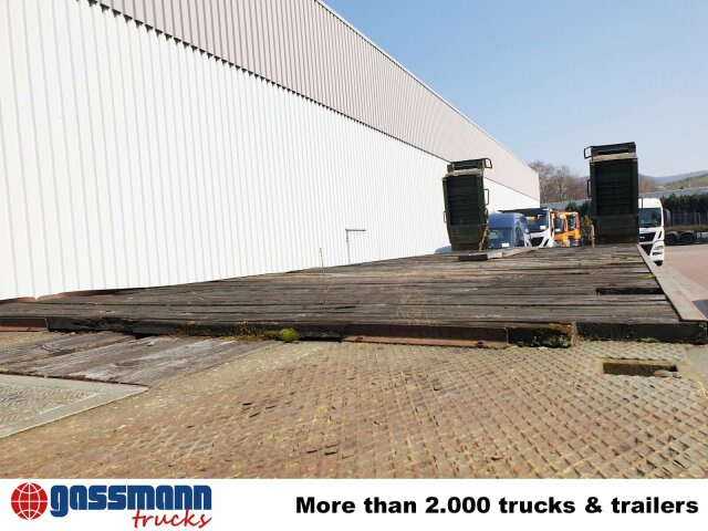 Low loader semi-trailer for transportation of heavy machinery BLUMHARDT P 528/803-01, 3-Achs Satteltieflader,: picture 7