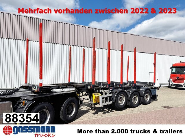 Doll LOGO H3L-14XL, Liftachse, Nachlauflenkachse, - Timber semi-trailer: picture 1 Doll LOGO H3L-14XL, Liftachse, Nachlauflenkachse, - Timber semi-trailer: picture 1