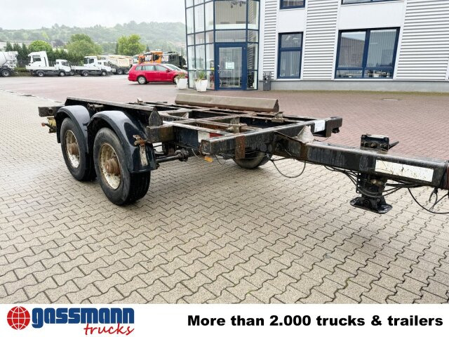 Container transporter/ Swap body trailer FUCHS EACA 135.20 T, Absetzanhänger für 1: picture 9