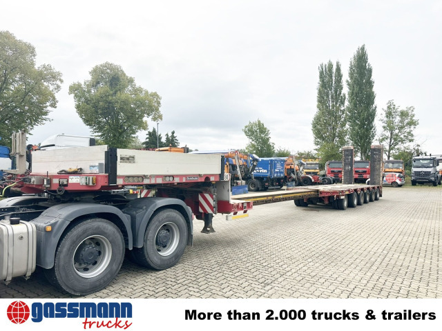 Low loader semi-trailer for transportation of heavy machinery Goldhofer STZ-L 6-67/80 A, 6 Achsen, 86.000kg Ges.-Gew.: picture 8