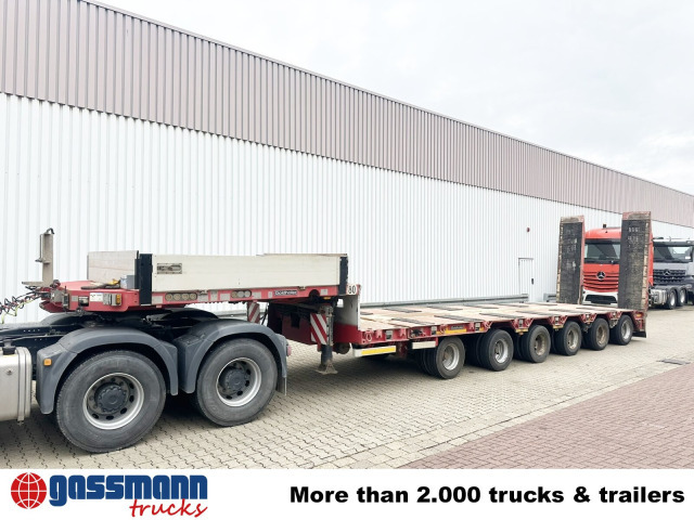 Low loader semi-trailer for transportation of heavy machinery Goldhofer STZ-L 6-67/80 A, 6 Achsen, 86.000kg Ges.-Gew.: picture 11