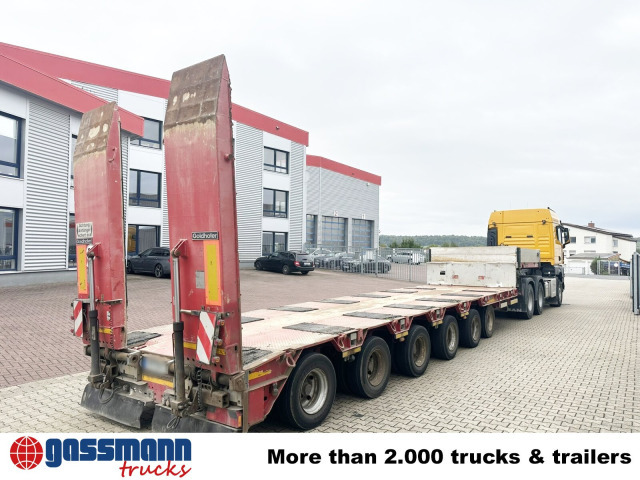 Low loader semi-trailer for transportation of heavy machinery Goldhofer STZ-L 6-67/80 A, 6 Achsen, 86.000kg Ges.-Gew.: picture 13