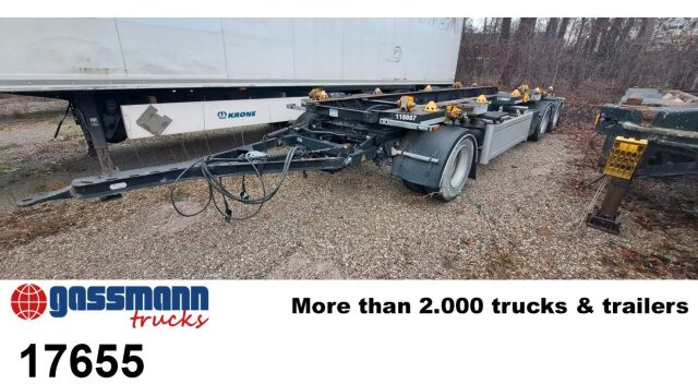 Hüffermann HSA-3, Vario Carrier, Absetzanhänger - Container transporter/ Swap body trailer: picture 1 Hüffermann HSA-3, Vario Carrier, Absetzanhänger - Container transporter/ Swap body trailer: picture 1