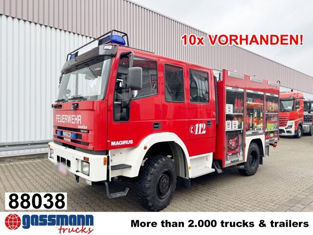 Iveco EuroFire FF 100 E 21 WR tector 4x4 Doka, LF 8/6 - Fire truck: picture 1 Iveco EuroFire FF 100 E 21 WR tector 4x4 Doka, LF 8/6 - Fire truck: picture 1