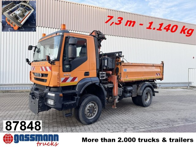 Iveco Trakker AD190T33W 4x4, Winterdienstausstattung, - Tipper, Crane truck: picture 1 Iveco Trakker AD190T33W 4x4, Winterdienstausstattung, - Tipper, Crane truck: picture 1