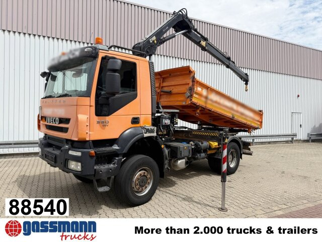 Iveco Trakker AD190T36W 4x4, EEV, Kran Hiab 111BS-2 - Tipper, Crane truck: picture 1 Iveco Trakker AD190T36W 4x4, EEV, Kran Hiab 111BS-2 - Tipper, Crane truck: picture 1