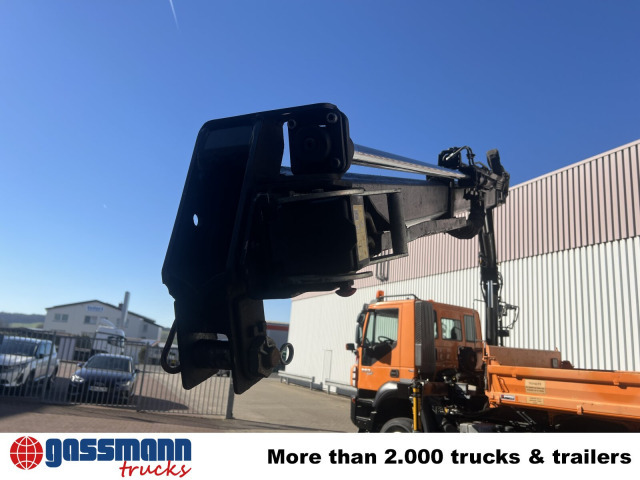 Tipper, Crane truck Iveco Trakker AD190T36WP 4x4, Widi-Platte,: picture 12