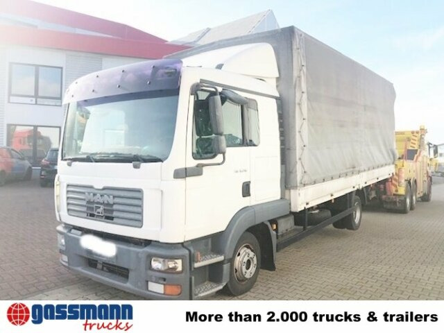 MAN TGL 8.210 BL 4x2 mit LBW, Motorschaden! - Dropside/ Flatbed truck: picture 2 MAN TGL 8.210 BL 4x2 mit LBW, Motorschaden! - Dropside/ Flatbed truck: picture 2