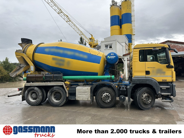 Concrete mixer truck MAN TGS 32.400 8x4 BB, Stetter ca. 9m³: picture 9
