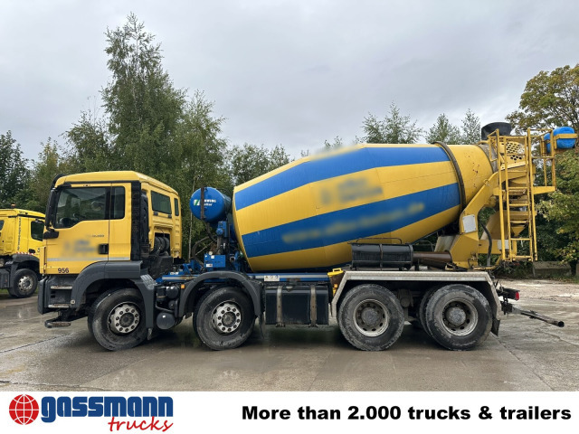 Concrete mixer truck MAN TGS 32.400 8x4 BB, Stetter ca. 9m³: picture 12