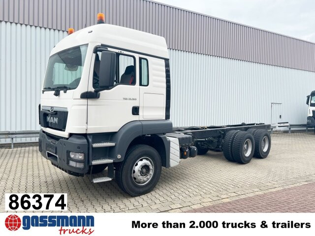MAN TGS 33.360/440 6x4 BB, Häckslerkabine, NMV - Cab chassis truck: picture 1 MAN TGS 33.360/440 6x4 BB, Häckslerkabine, NMV - Cab chassis truck: picture 1