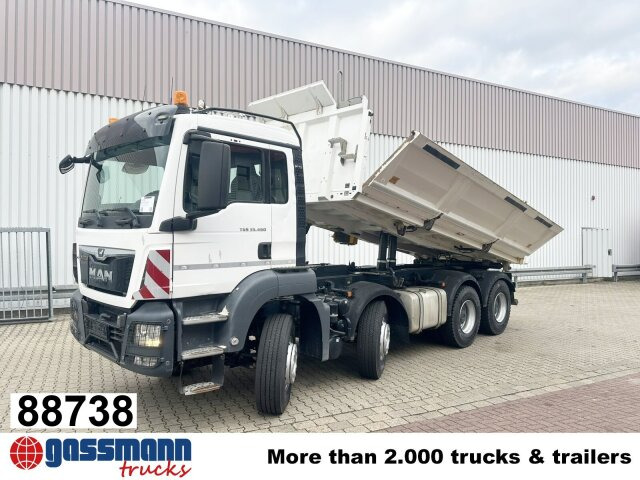 MAN TGS 35.460 8X4 BB, Meiller Bordmatik, Rollplane, - Tipper: picture 1 MAN TGS 35.460 8X4 BB, Meiller Bordmatik, Rollplane, - Tipper: picture 1
