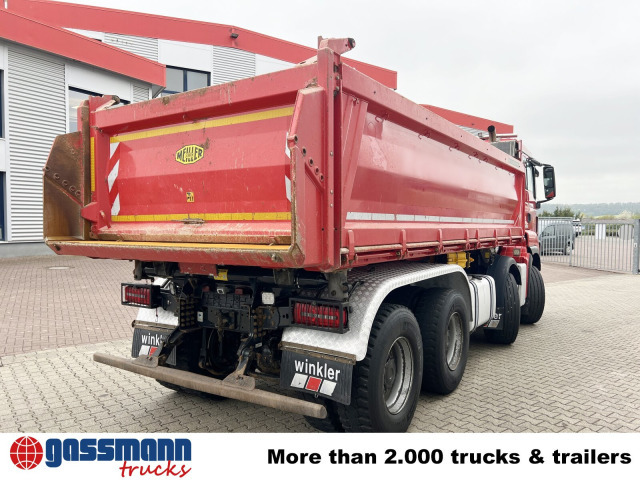 Tipper MAN TGS 35.480 8X4 BB, Intarder, Navi: picture 10
