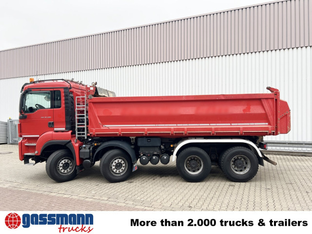 Tipper MAN TGS 35.480 8X4 BB, Intarder, Navi: picture 12