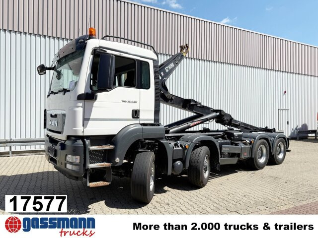 MAN TGS 35.540 8x6H BL, HydroDrive, PriTrader, Hiab - Hook lift truck: picture 1 MAN TGS 35.540 8x6H BL, HydroDrive, PriTrader, Hiab - Hook lift truck: picture 1