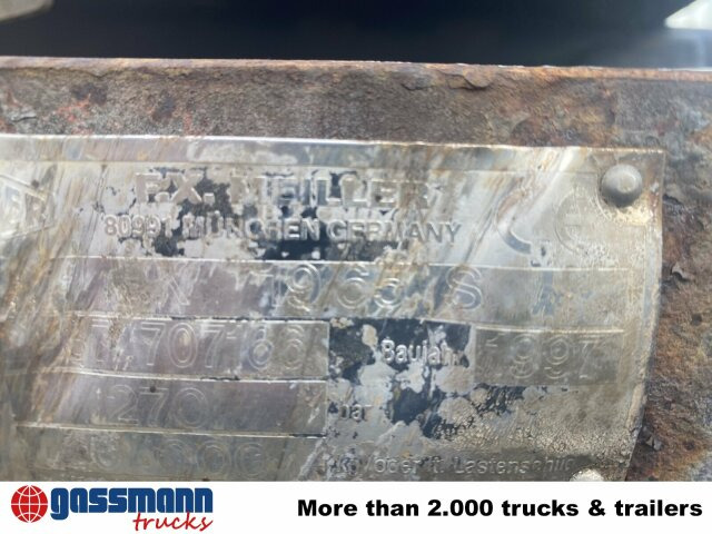 Hook lift/ Skip loader system Meiller RK 19.65 S Abrollanlage: picture 7 Hook lift/ Skip loader system Meiller RK 19.65 S Abrollanlage: picture 7