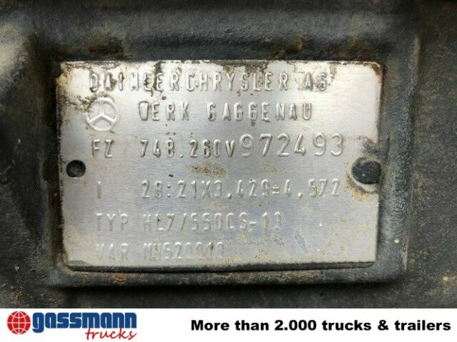 New Rear axle for Truck Mercedes-Benz 2x Hinterachse 13t für Actros 2644 6x4: picture 8