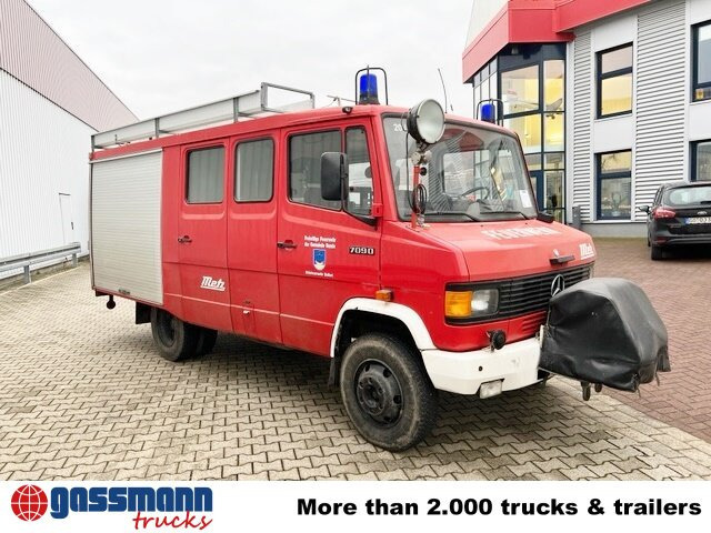 Fire truck Mercedes-Benz 709 D 4x2 Doka, LF 8: picture 9