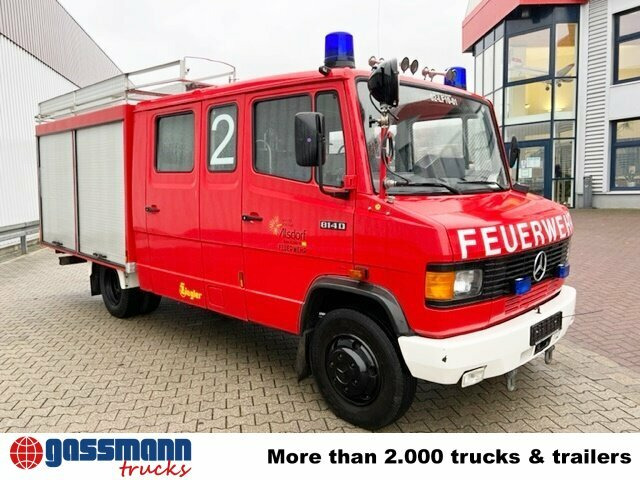Fire truck Mercedes-Benz 814 D 4x2 Doka, TLF 8: picture 9 Fire truck Mercedes-Benz 814 D 4x2 Doka, TLF 8: picture 9