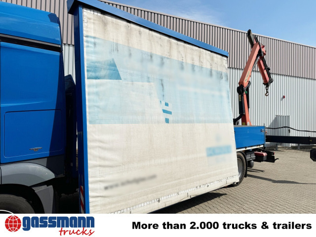 Mercedes-Benz Actros 1836 L 4x2, Glastransporter, Heckkran - Dropside/ Flatbed truck, Crane truck: picture 4 Mercedes-Benz Actros 1836 L 4x2, Glastransporter, Heckkran - Dropside/ Flatbed truck, Crane truck: picture 4