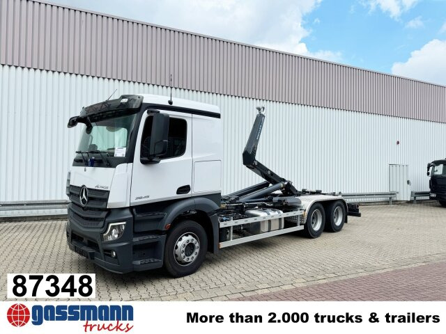 Mercedes-Benz Actros 2645 L 6x4, MultimediaCockpit, - Hook lift truck: picture 1 Mercedes-Benz Actros 2645 L 6x4, MultimediaCockpit, - Hook lift truck: picture 1
