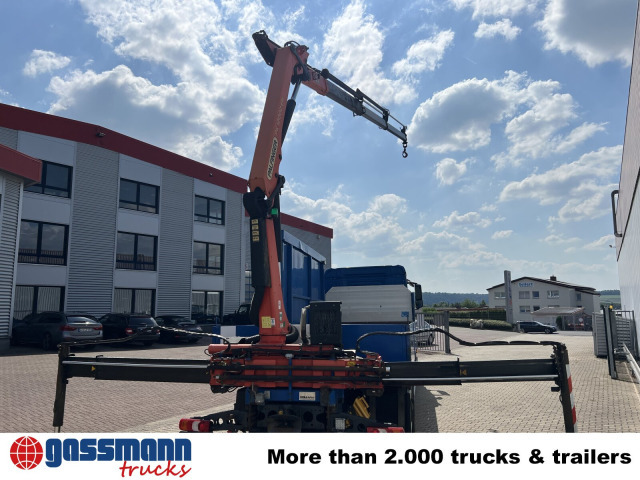 Dropside/ Flatbed truck, Crane truck Mercedes-Benz Antos 1836 L 4x2, Glastransporter, Heckkran: picture 10