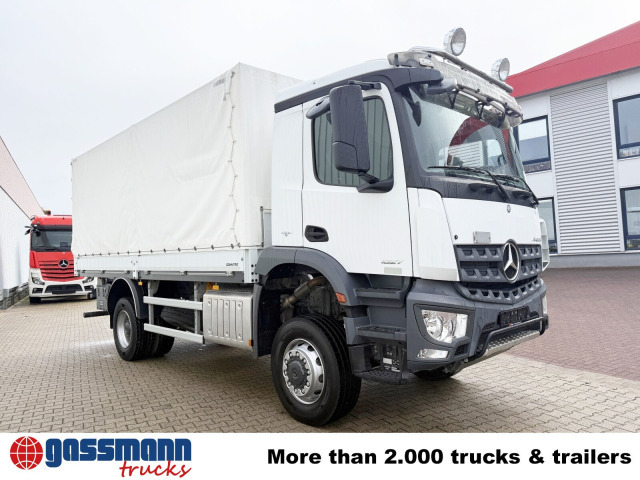 Dropside/ Flatbed truck Mercedes-Benz Arocs 1827/30 A 4x4, Ex-!: picture 9